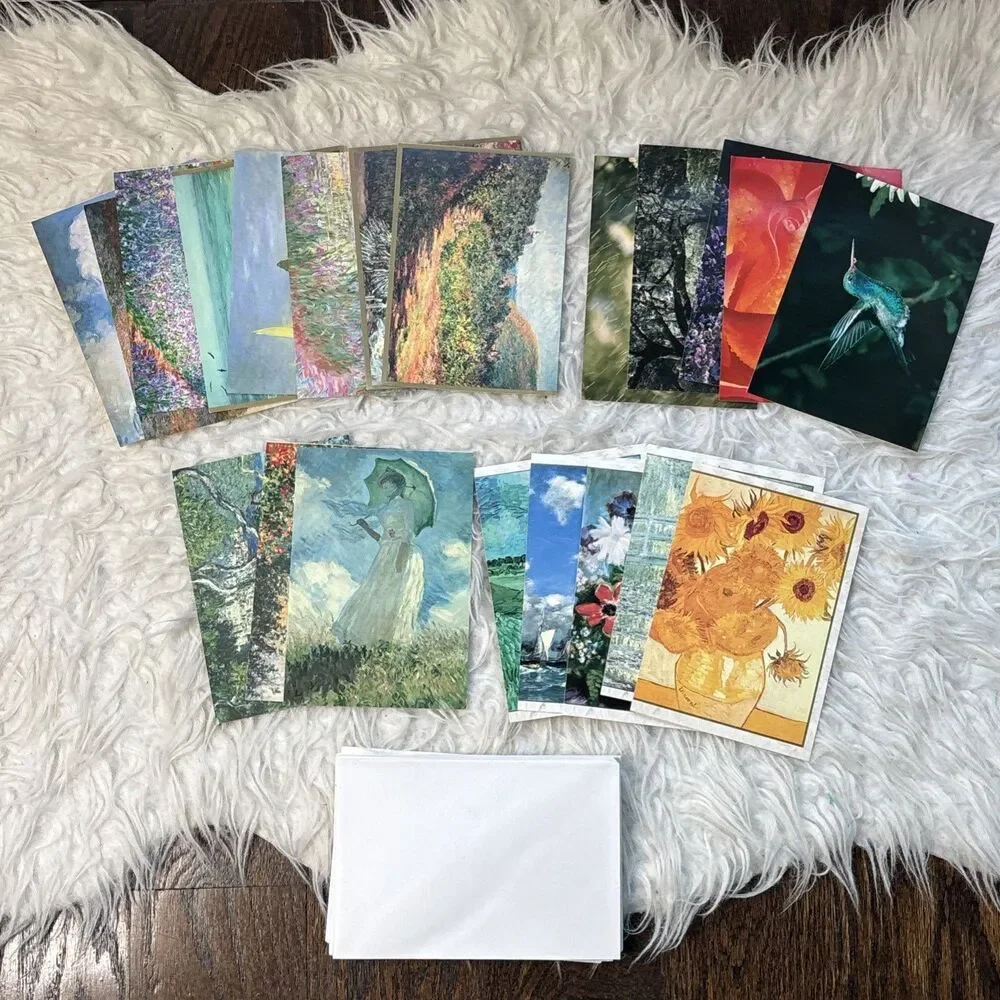 Vintage Museum Masters Art Note Card Collection W/ Envelopes Lot Of 20 + 1 Extra